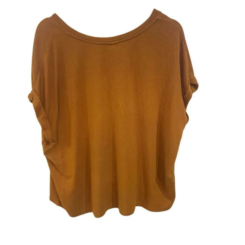 Mod ref Large capped sleeve mustard rust color - Image 2