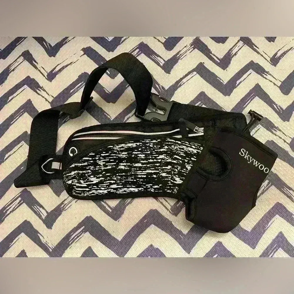 Skywoo Waist‎ Bag Walking Hiking Running Bag Black - Image 2