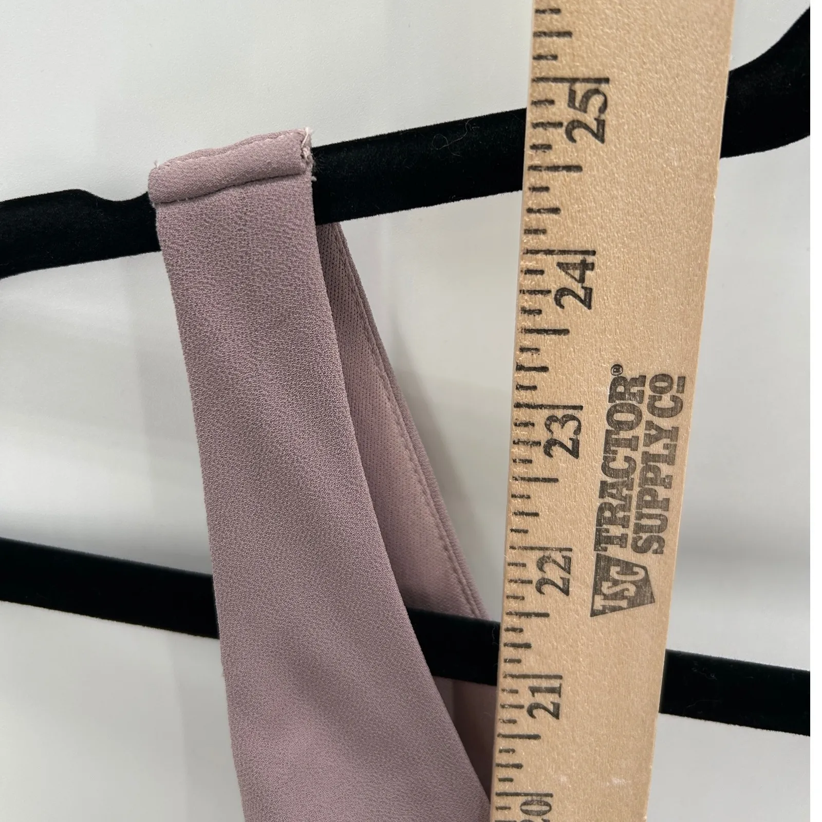 NWT Lulus Dusty Leading Role Taupe Mauve VNeck Maxi Dress Bridesmaid Formal Sz S - Image 11