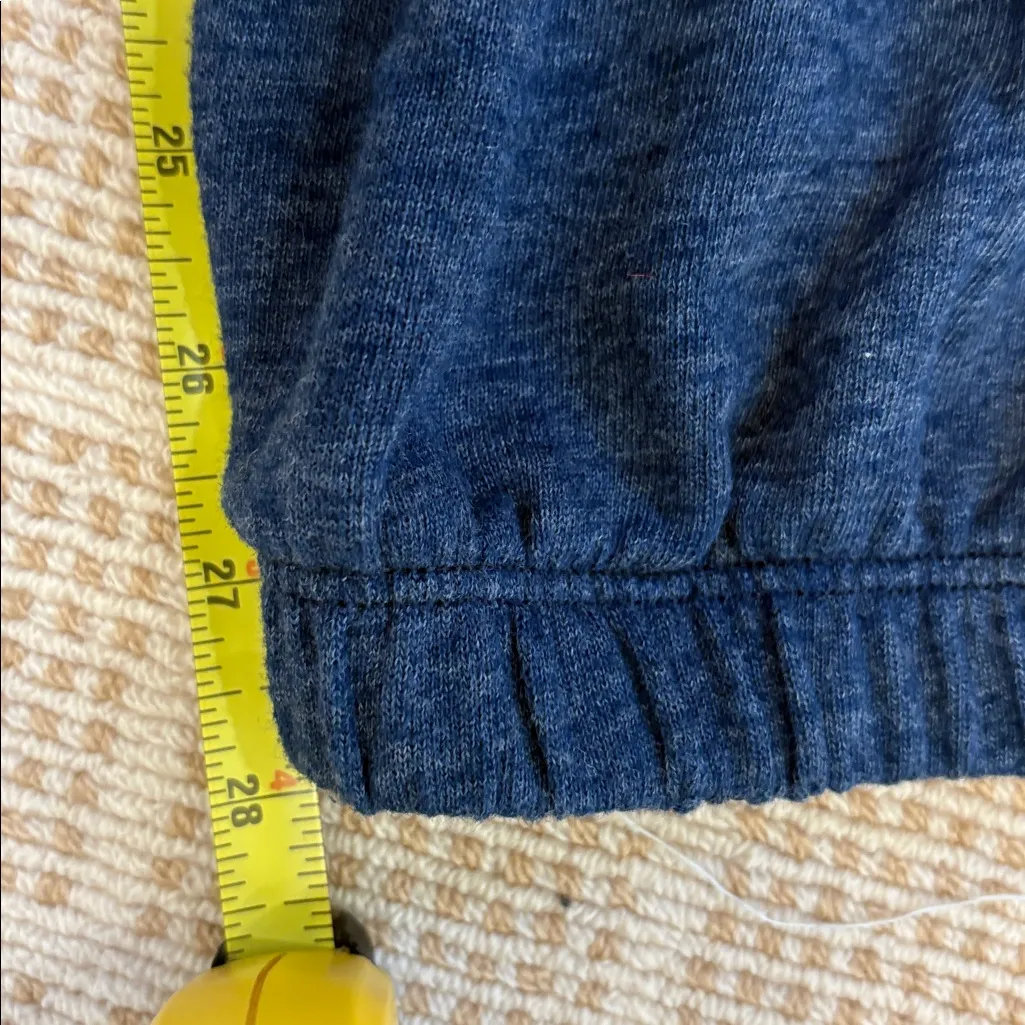 Atlanta Braves sweatpants joggers sleepwear pants merch small women’s baseball Blue - Image 5