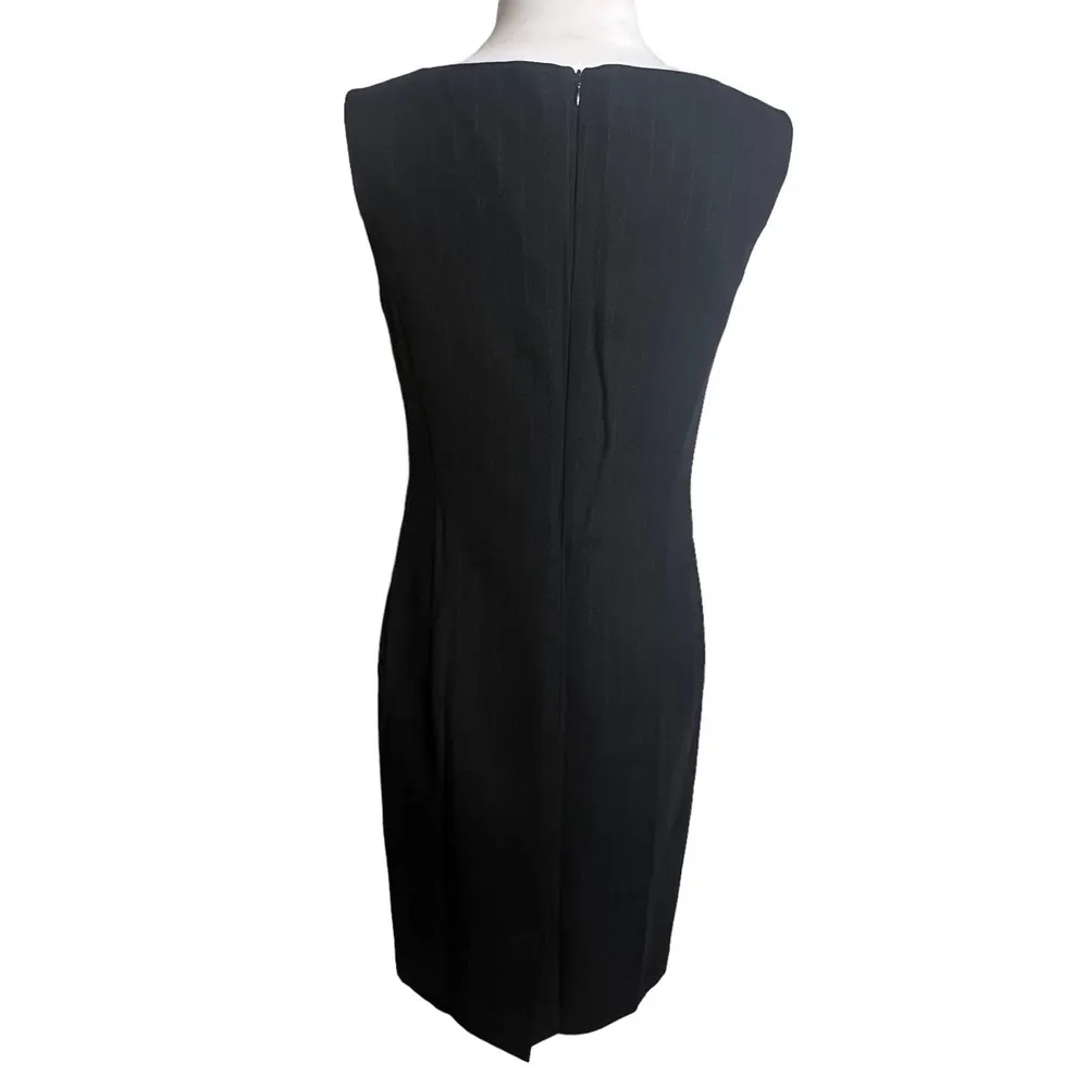 Max Mara pinstripe wool sheath dress - Image 2