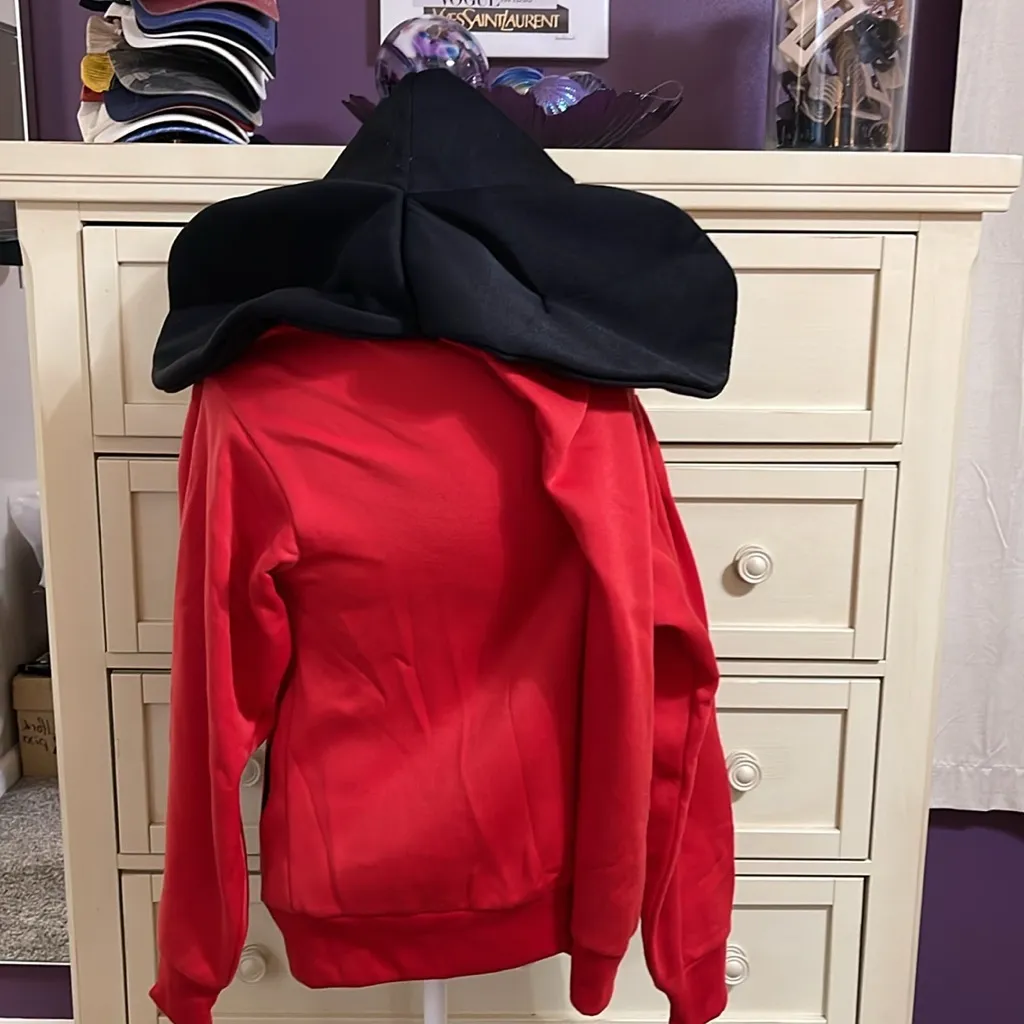 Rasta Imposta HaHa Ladybug hoodie Red Size XL - Image 2