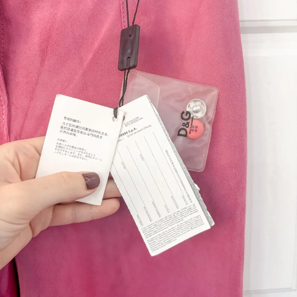 NEW Dolce & Gabbana Flare Leather Pants - Image 3