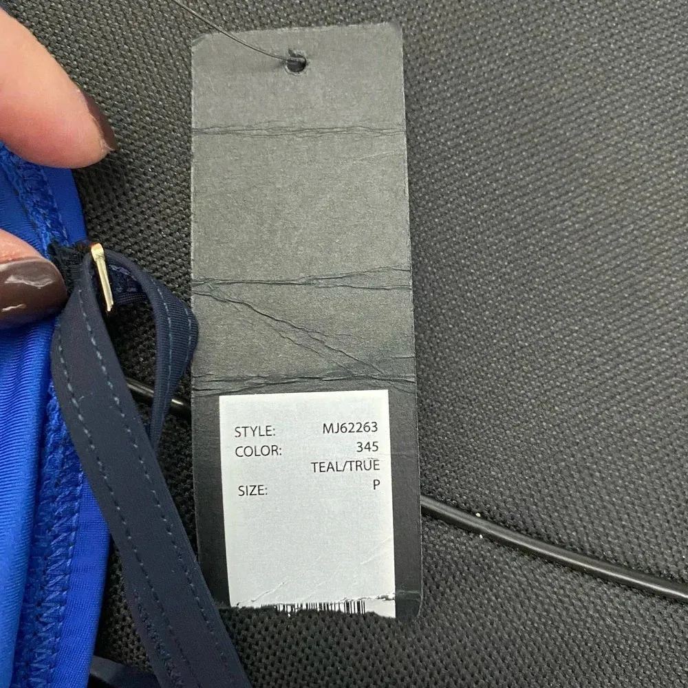 Marc by Marc Jacobs Broken Solids Bandeau Bikini Top Two Toned Blue Size US XS - Image 12