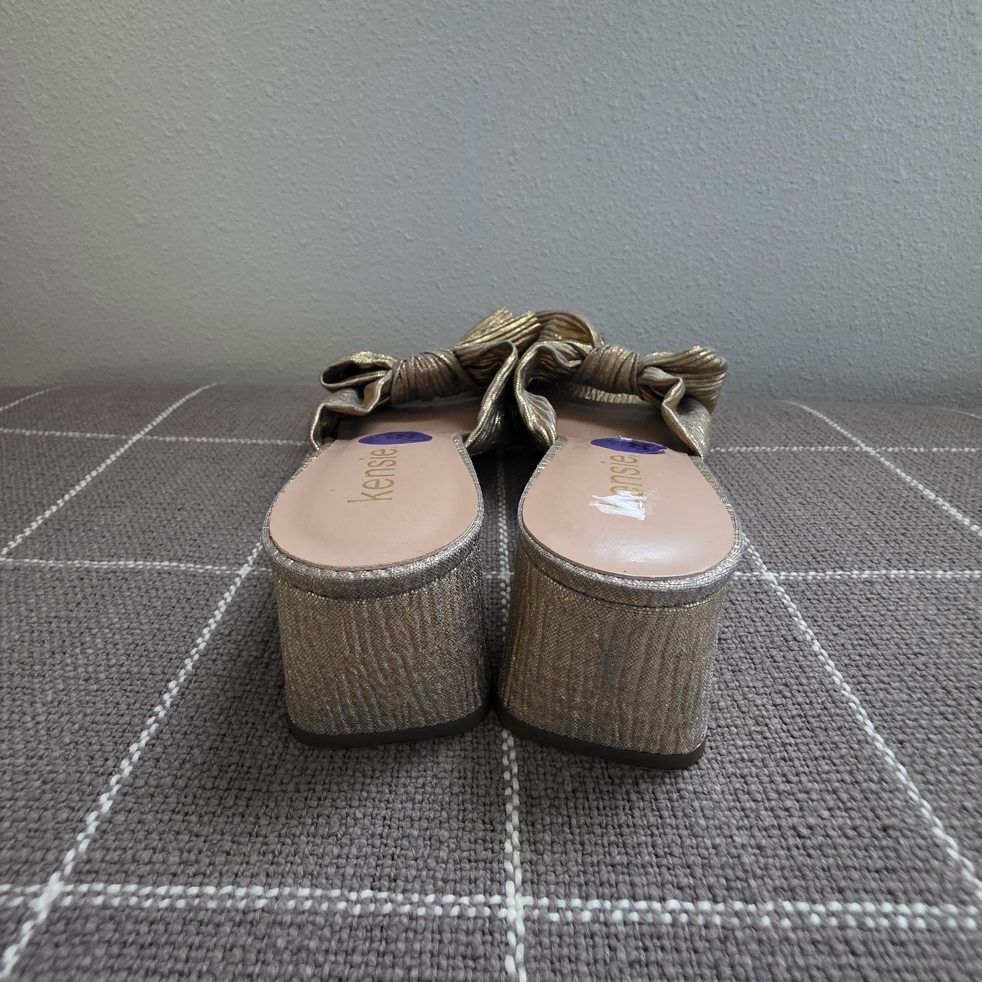 Chic Metallic Women's Mules - Image 6