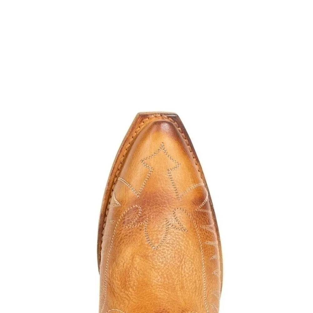 NEW IN BOX Freebird Misty Size 7 Color WHEAT tall Bohemian Hipi Boots Orange - Image 7