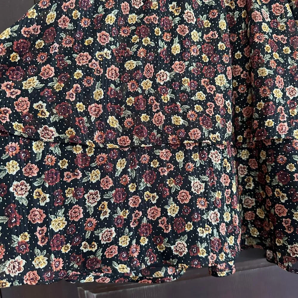 SHOW ME YOUR MUMU | Aiden Layered Ditsy Floral Skirt | Size Small - Image 4