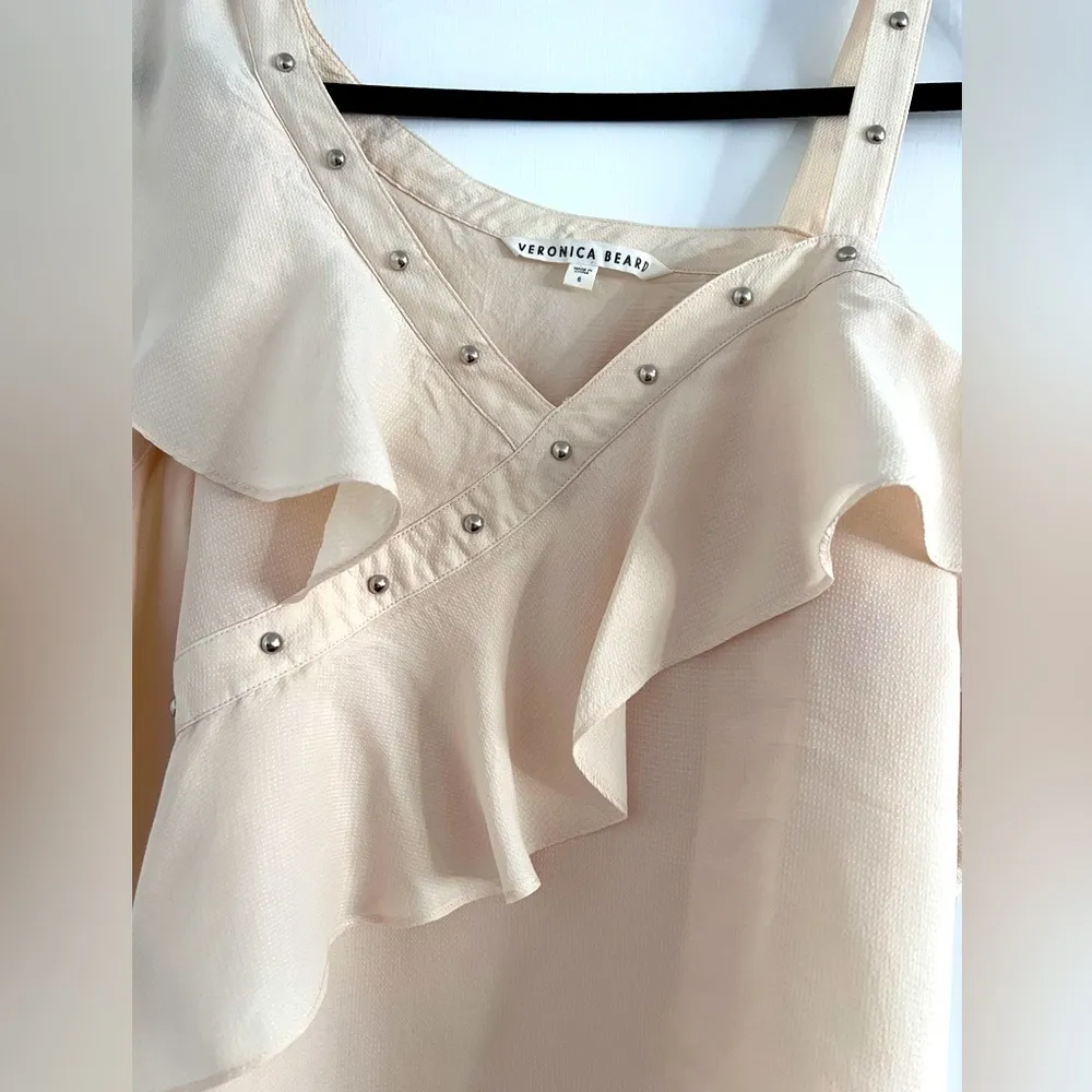 Clementine Ruffle One Shoulder Long Sleeve Top~Size 6 - Image 5