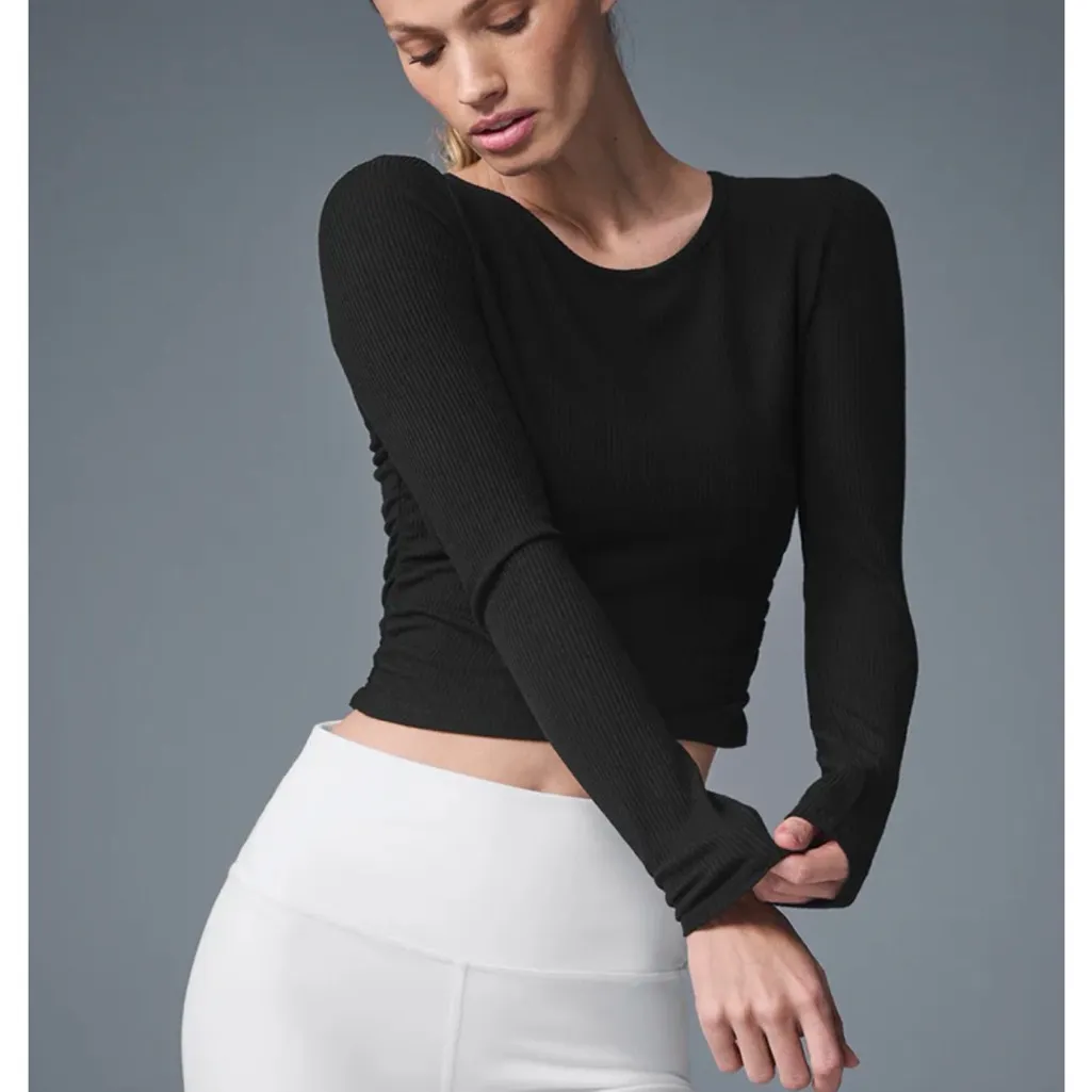 Alo Gather Long Sleeve size XS/S - Image 4