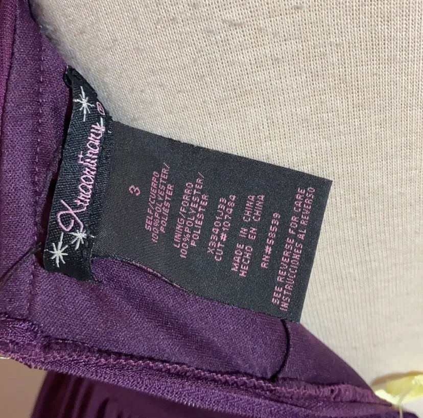 Beaded full length halter Dress gown Size 3 - Image 6