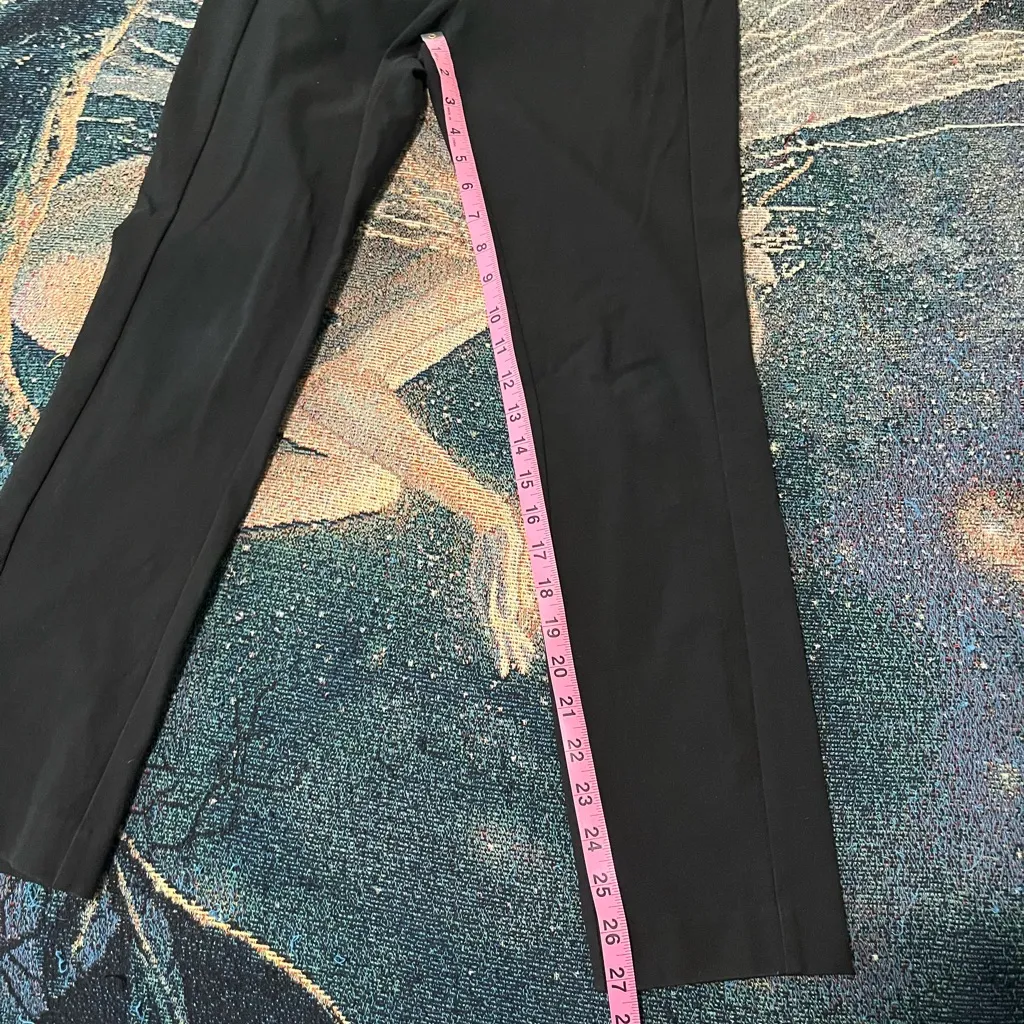 Rag & Bone Black Straight-Leg Dress Pants Women Sz 6 Workwear Minimalist Preppy - Image 11