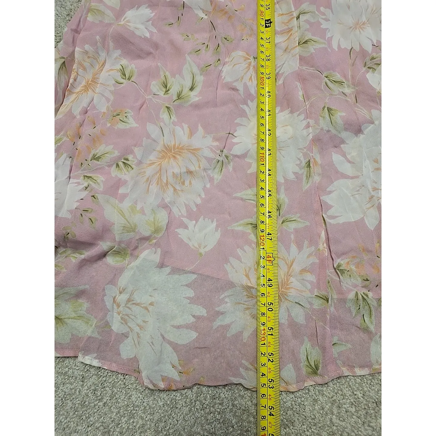 Revolve‎ Yumi Kim High Demand Maxi Dress Pink Floral Sz XS Wedding - Image 11