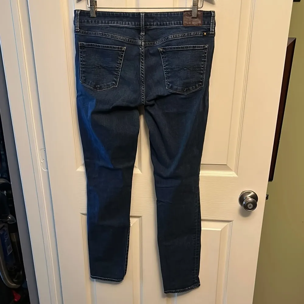 Lucky Brand Blue “Lolita” Skinny Long Jeans with Stretch - Image 3