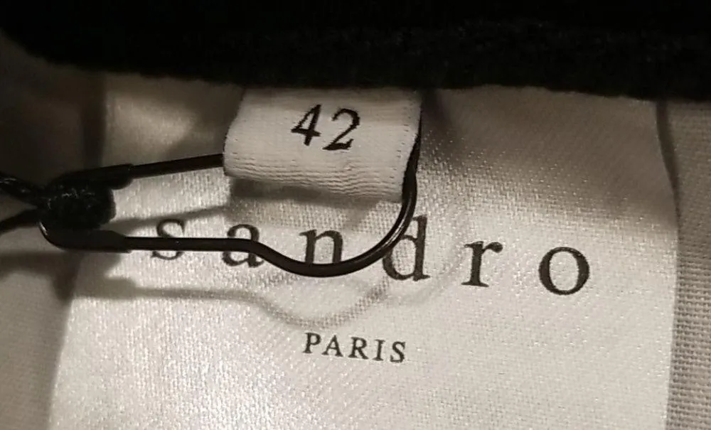 💕SANDRO💕 Rudolphe High Waist Flared Leg Jeans ~ Black 42 EU NWT - Image 14