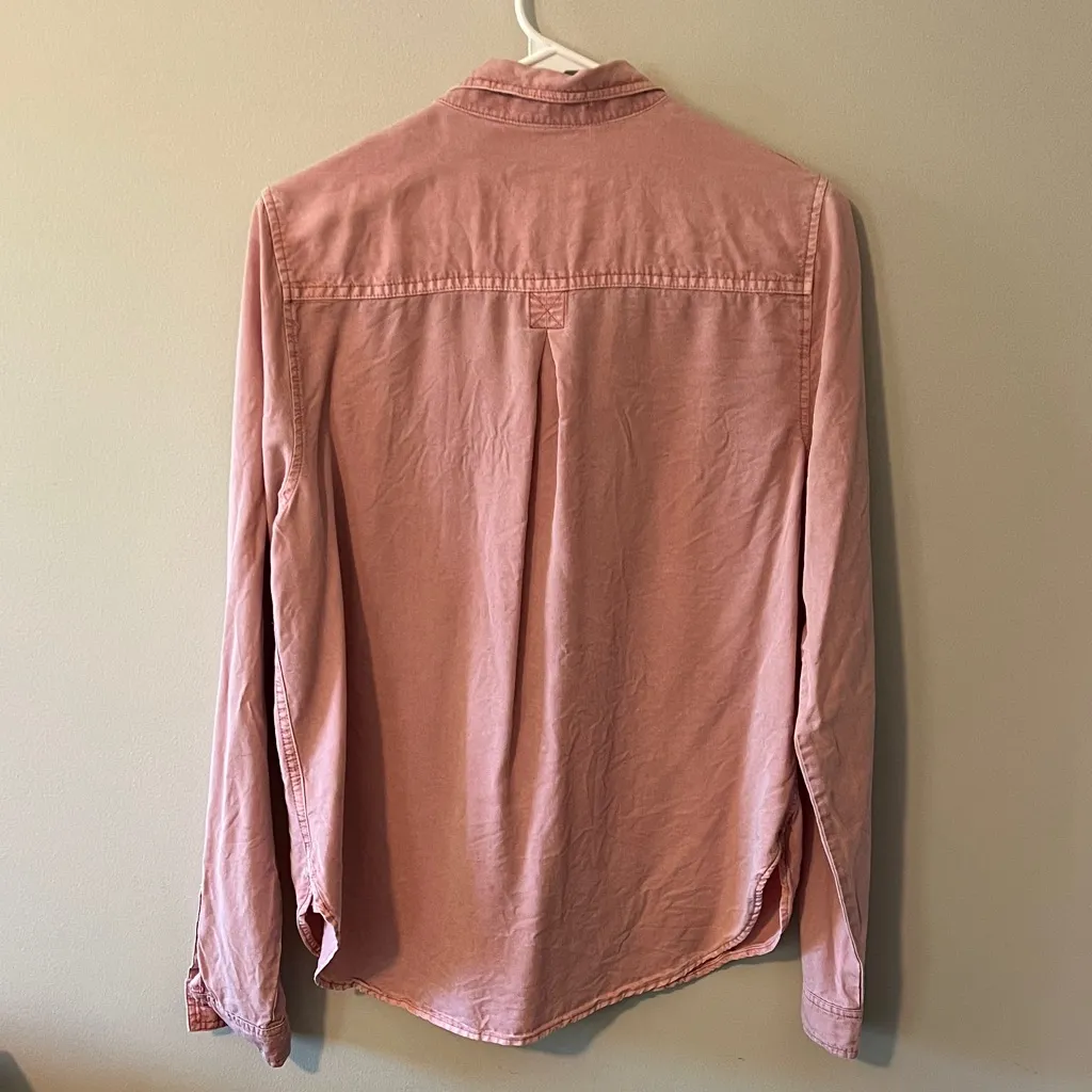 Universal Threads Universal Thread Blush Collared Shirt - Image 3