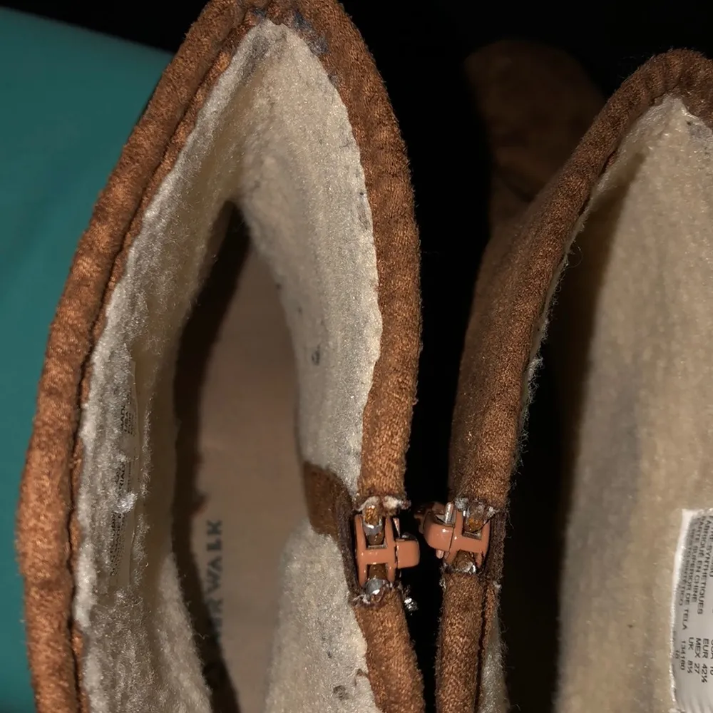 Brown Airwalk Wedge Ankle Boots - Image 6