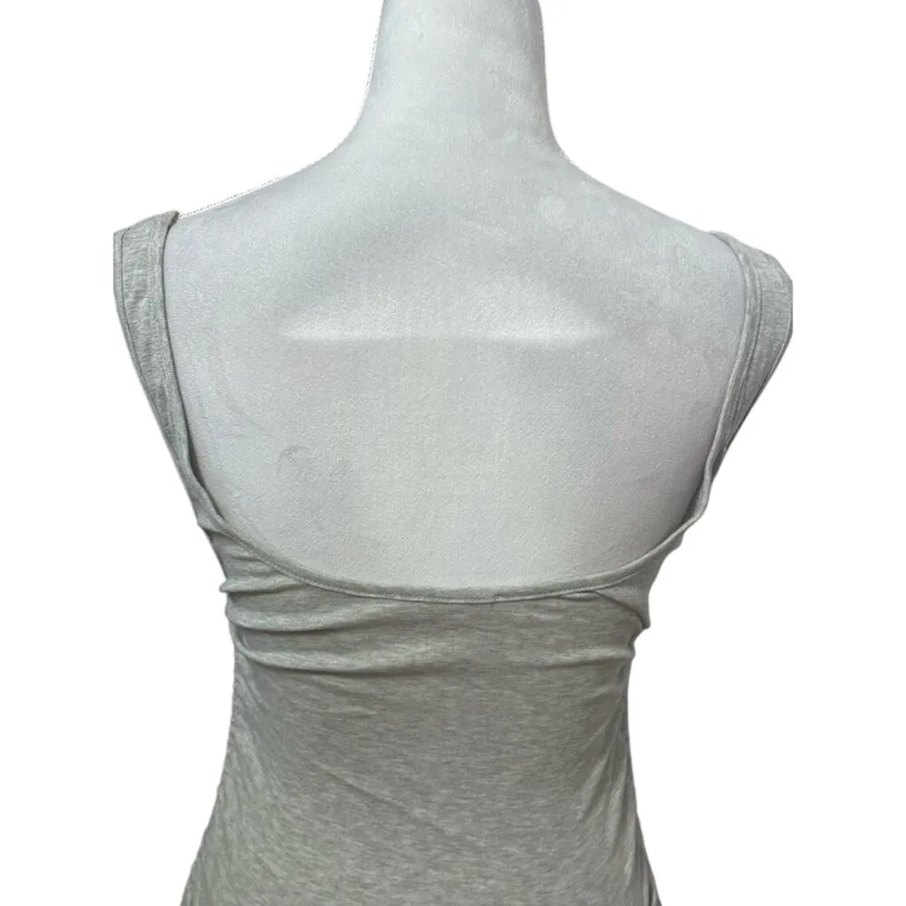 4th Reckless Camisole Top Ruched Side Stretchy Gray Heathered Women's XS NWOT - Image 6