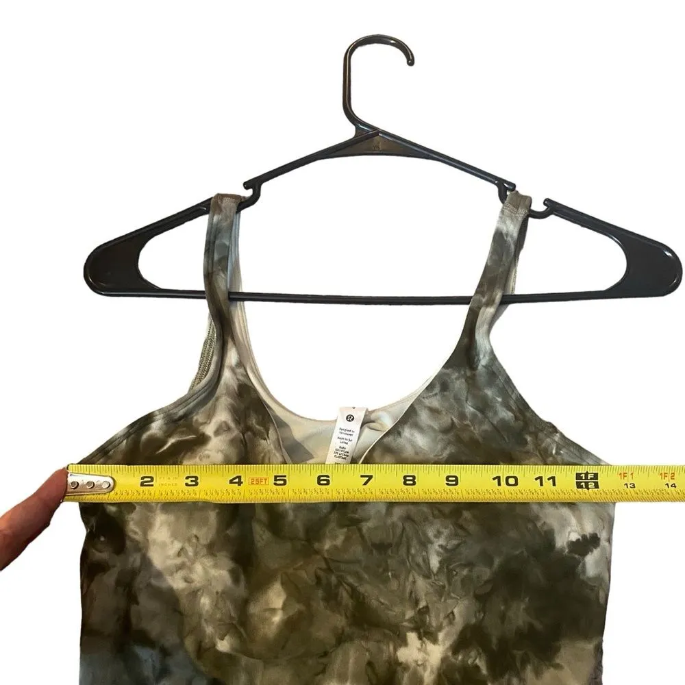 Lululemon‎ Women’s 6 Align Tank Top Diamond Dye
Light Sage Army Green Olive New - Image 6