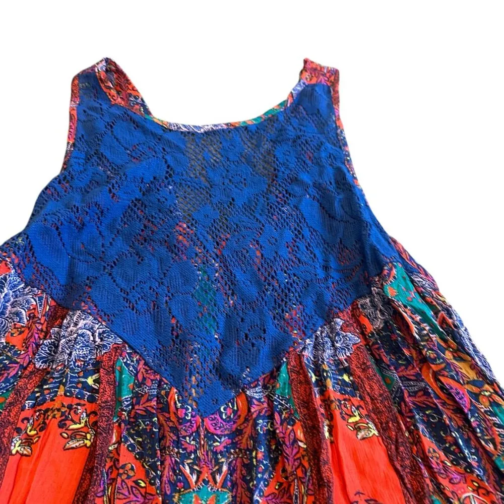 Free People Count Me In Trapeze Mini Dress Tunic Top Sleeveless Size Small NWT - Image 3