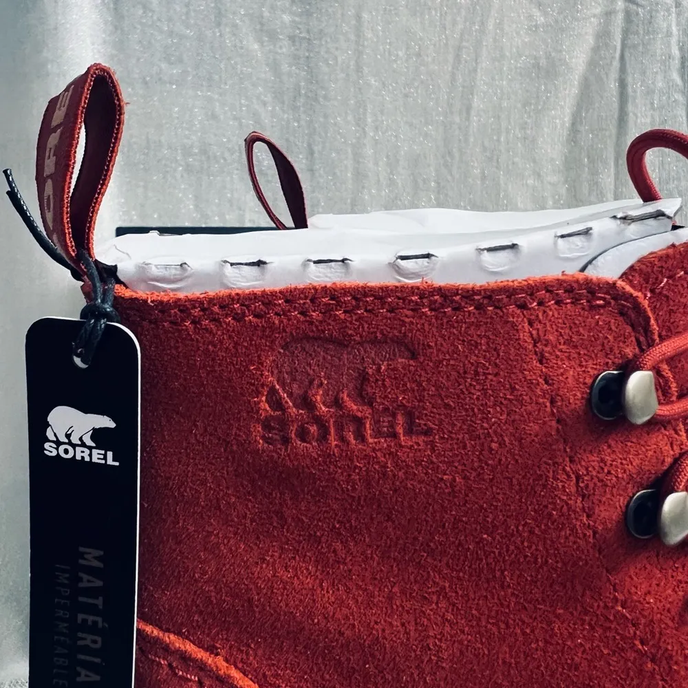 Sorel Hi-Line Lace Heel Boots size 7.5 - Image 3