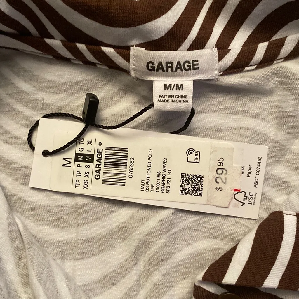 Garage NWT  Button Down Top - Image 3