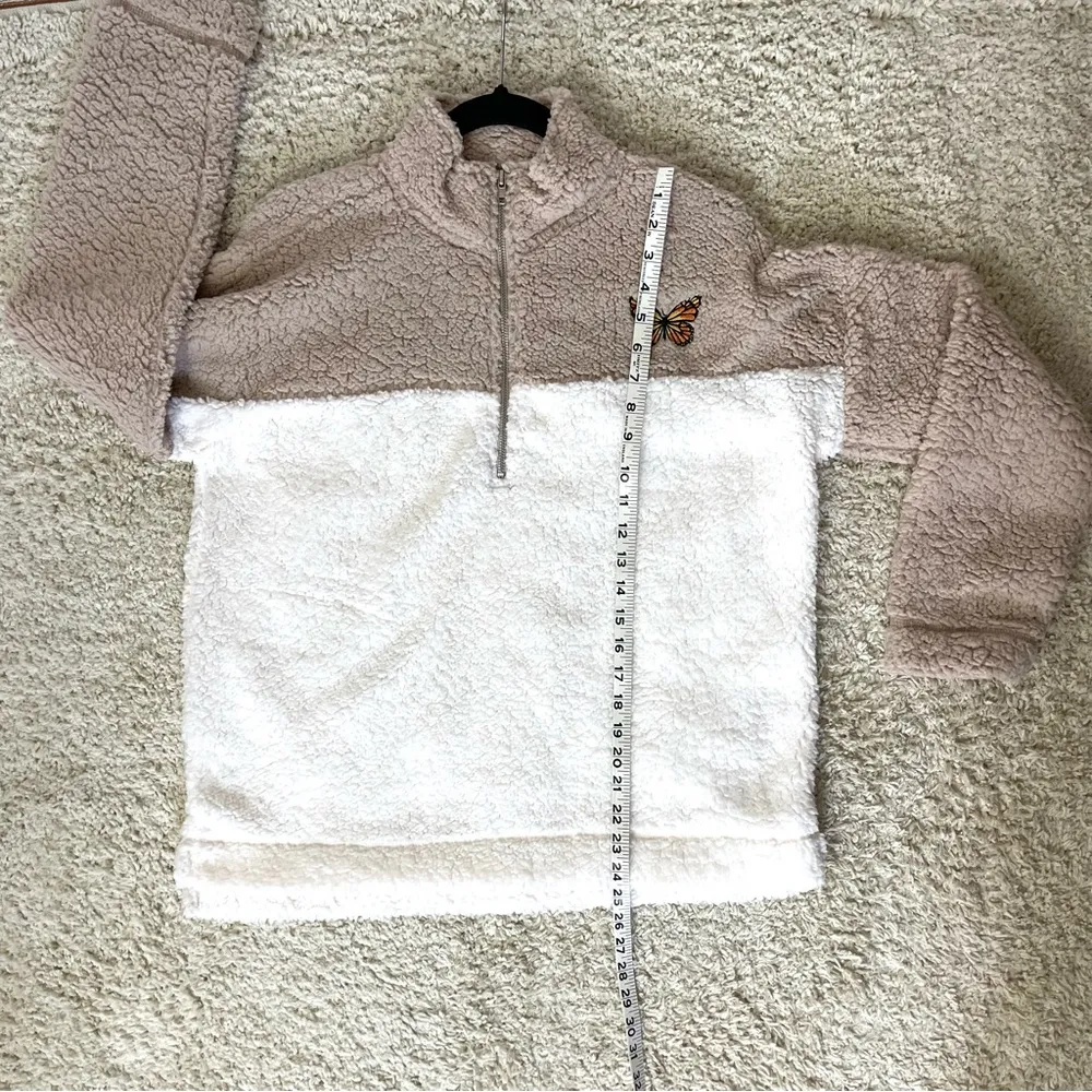 no comment Quarter Zip Sherpa - Image 4