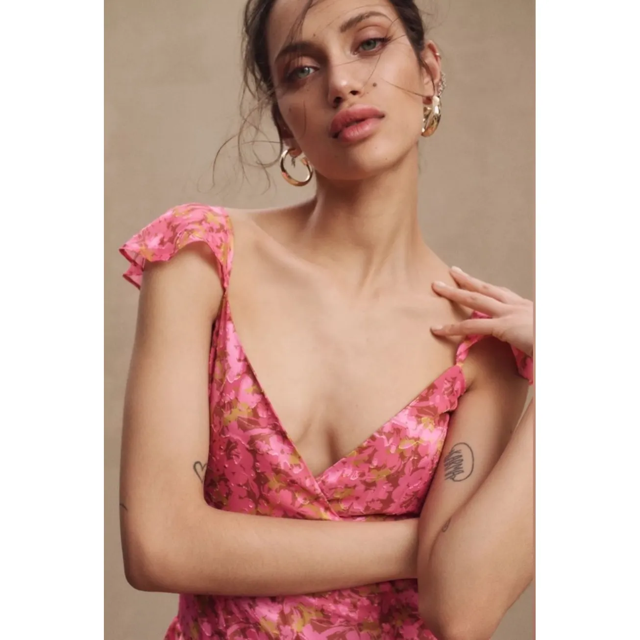 New! Hutch x Free People Miah MaxiDress Sz 2 $392‎ - Image 9