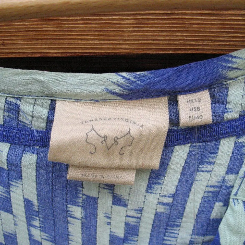 NWT Anthro Vanessa Virginia Mahdia Ikat Top - Image 7