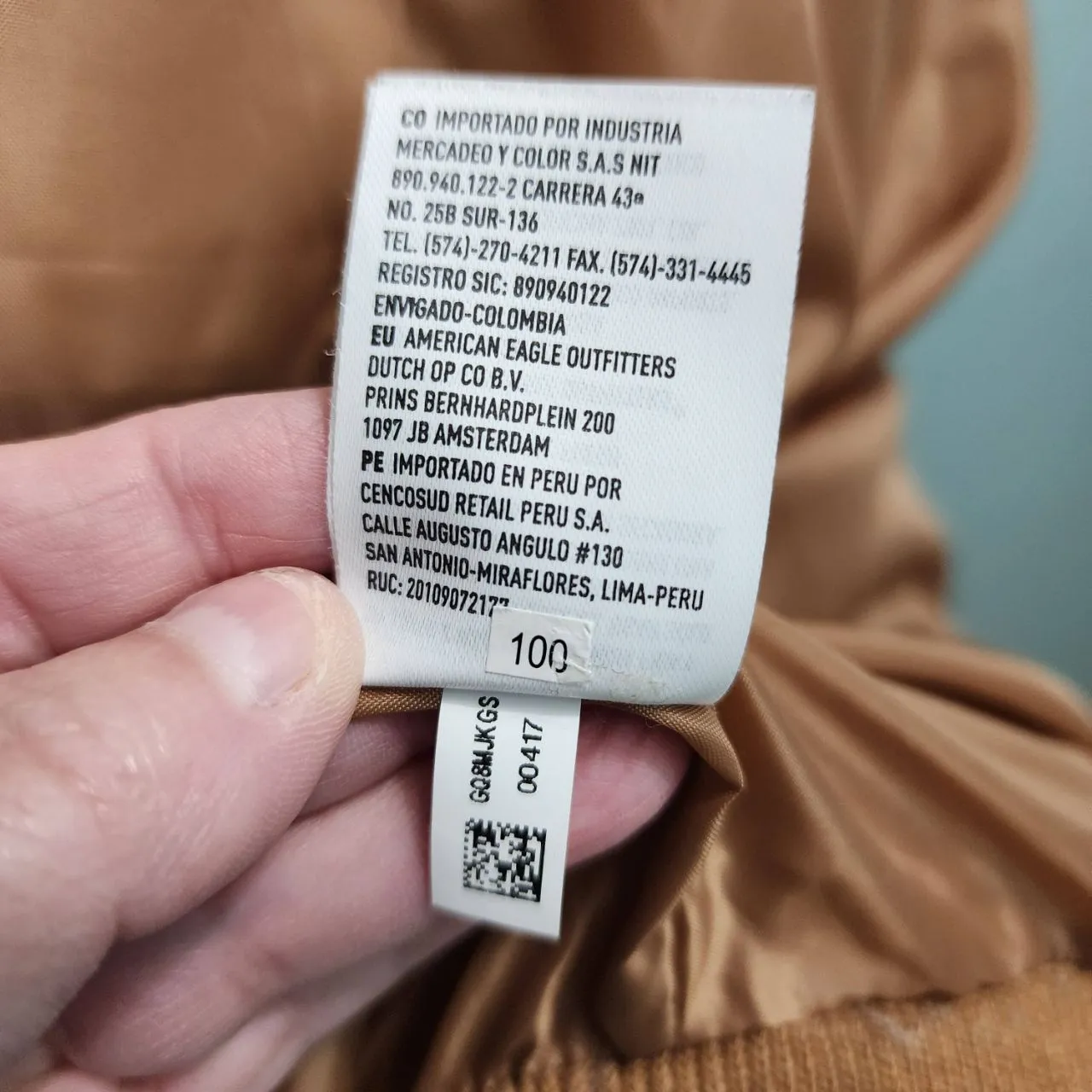 American Eagle Jacket Womens Size X Small Blue Fleece Zip Up Two Tone‎ Sherpa - Image 11