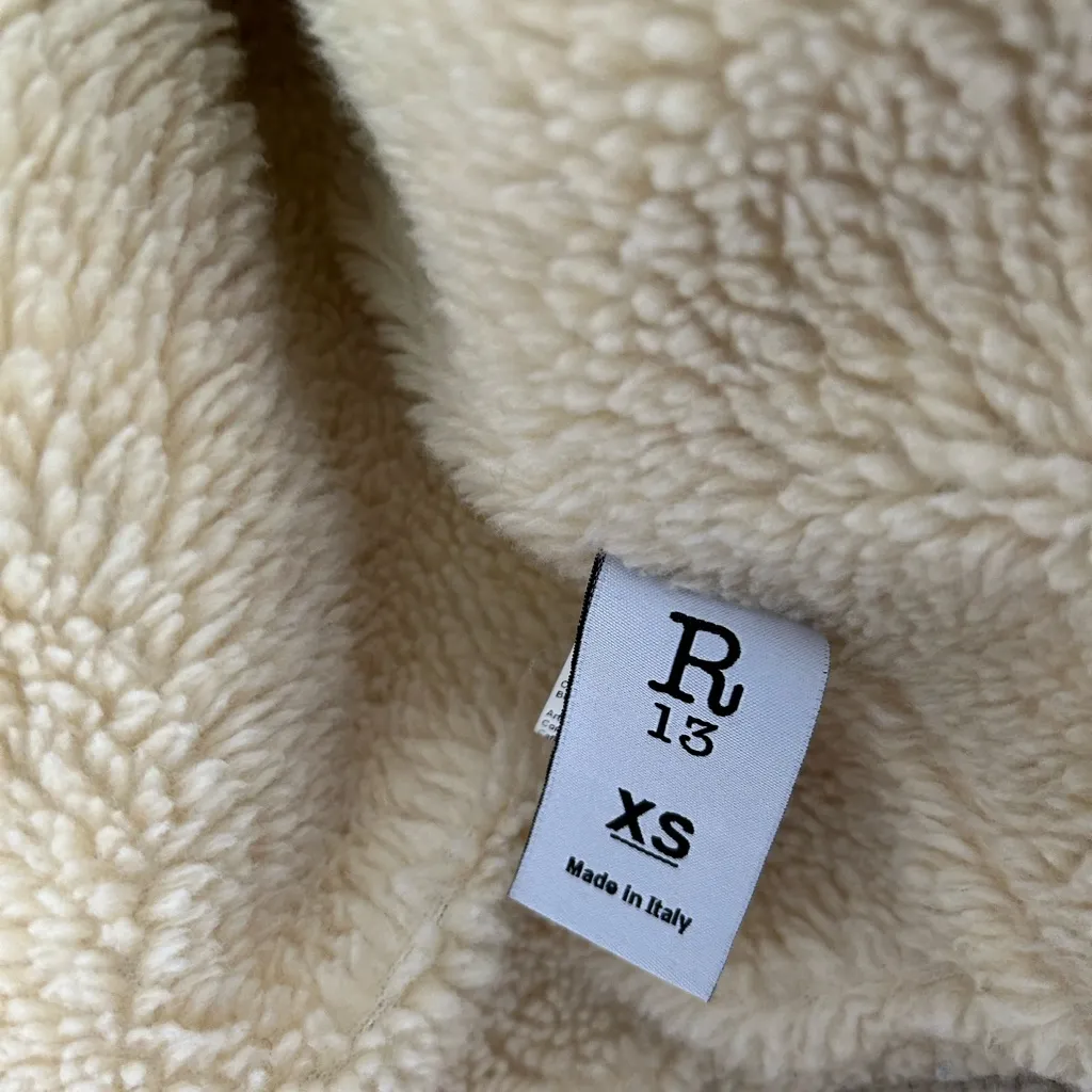 $450 NWOT R13‎ R13 REED OVERSIZED TRUCKER JACKET Size XS - Image 7