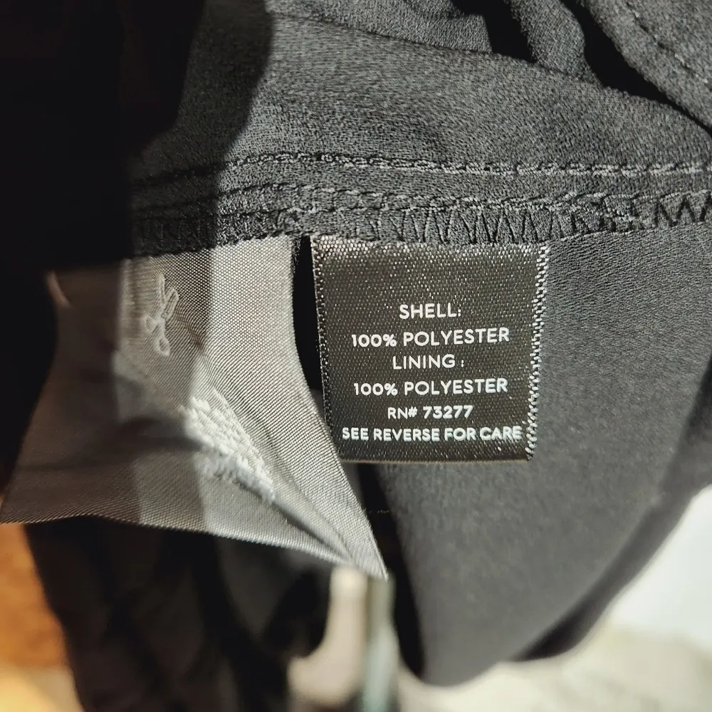 𝅺simply Vera Vera Wang Pleated Asymmetrical Belted Shift Dress Size: M - Image 11