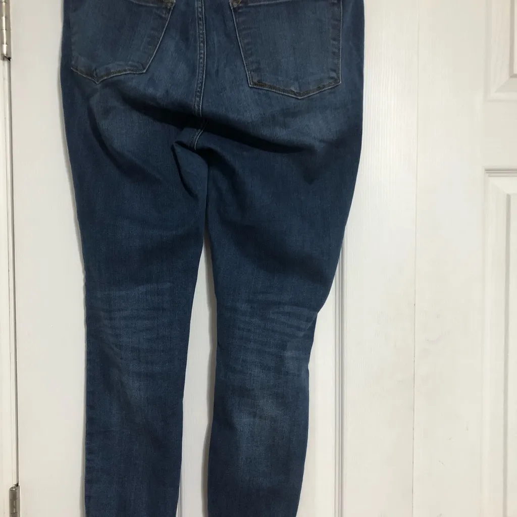 Judy blue leopard skinny jeans ripped Distressed Jeans with Frayed Hem‎ 82166 - Image 8