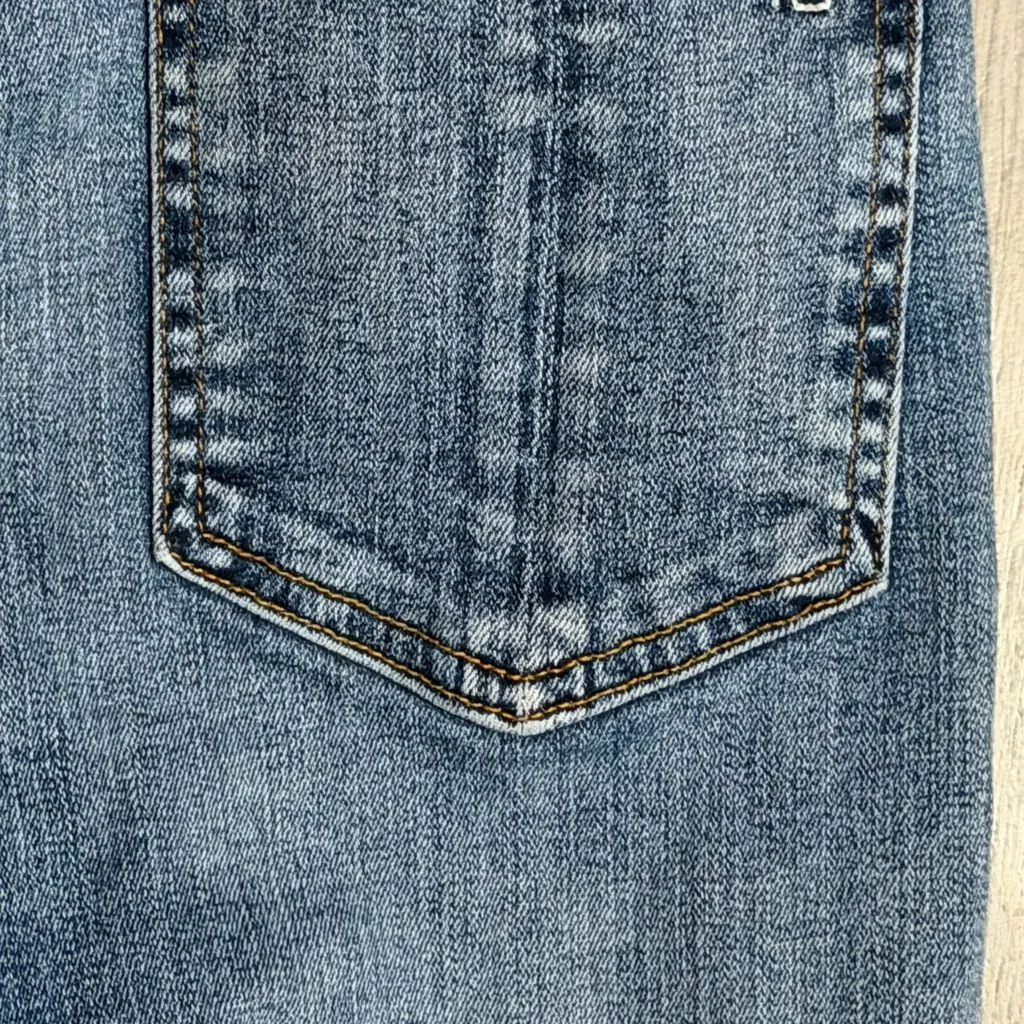 Rag and Bone Super High rise Skinny Sz27 30 inseam Distressed - Image 9