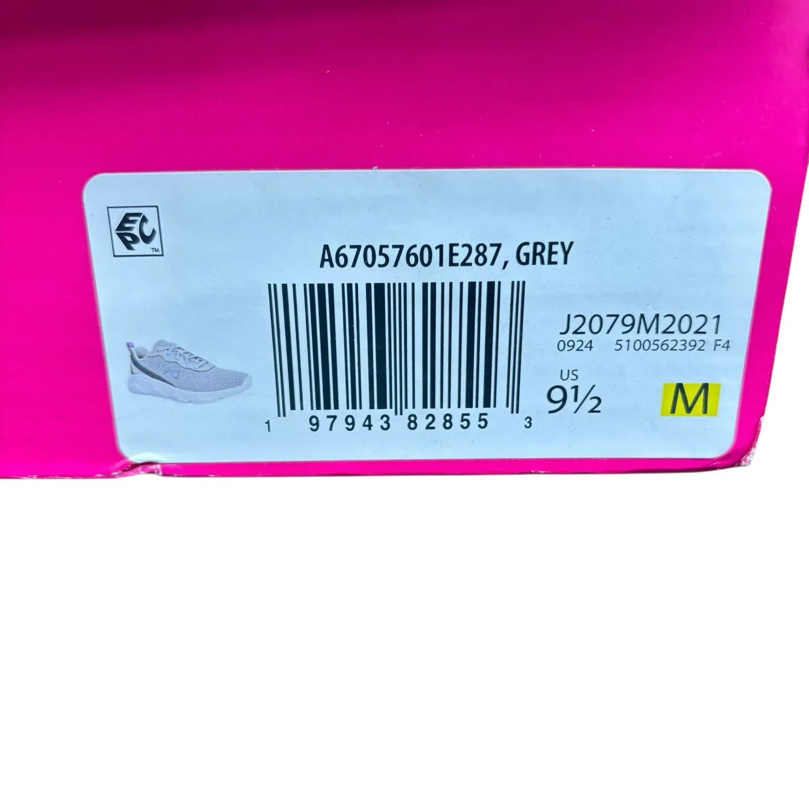 Ryka Glide Sneakers Women's Grey Max Cushion Running Comfort Classic Shoes 9.5 - Image 10