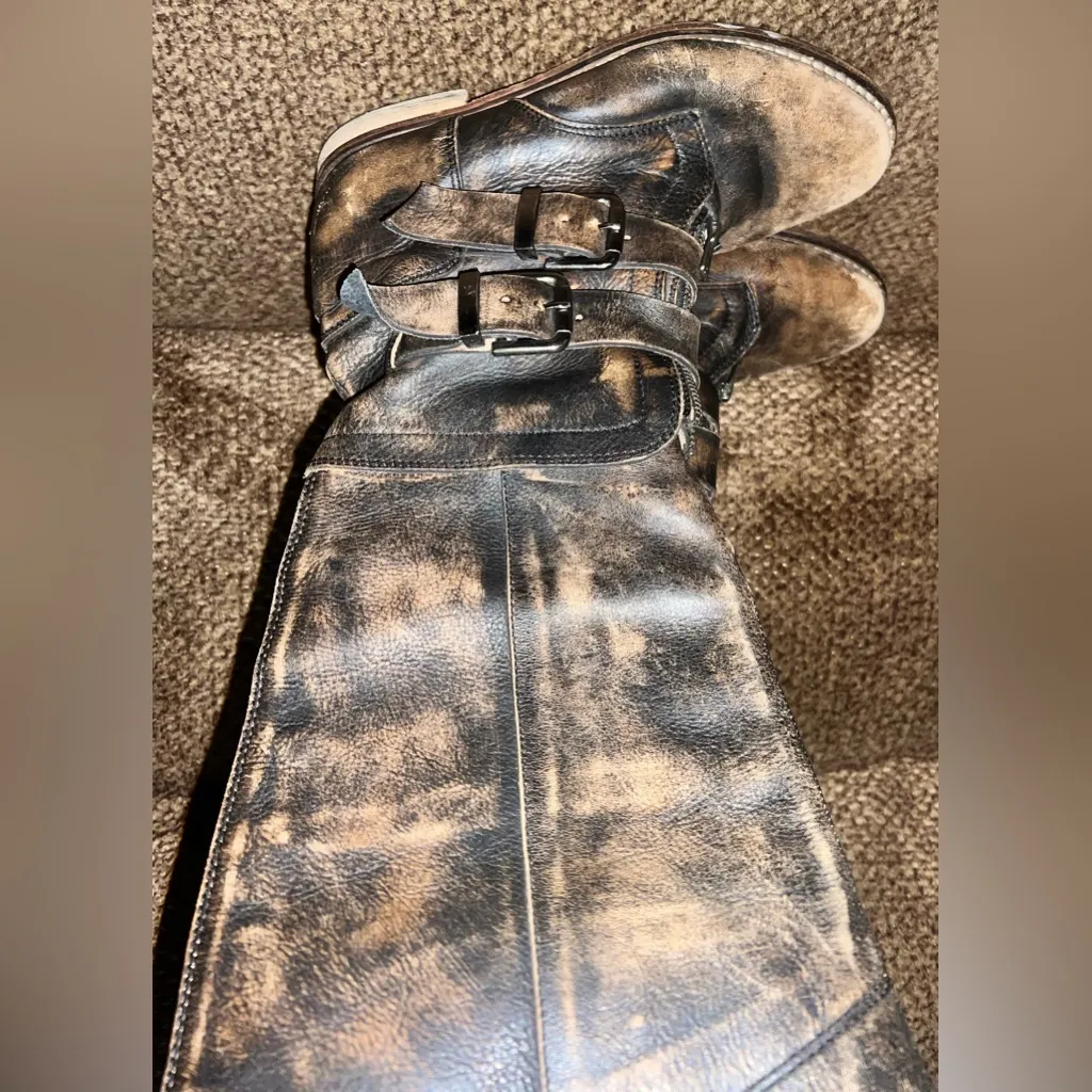 Free People Distressed Trigger Boots Women’s size 8 - Image 8