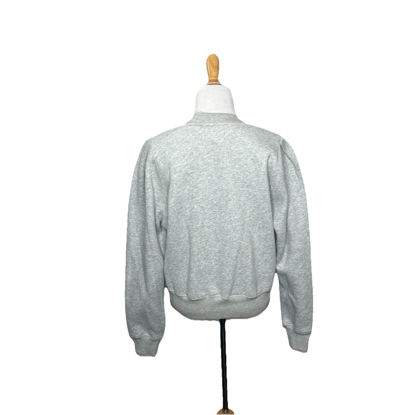 All Row The Simone Sweater Grey Gray Pullover Crewneck Sweatshirt Size Small New - Image 5