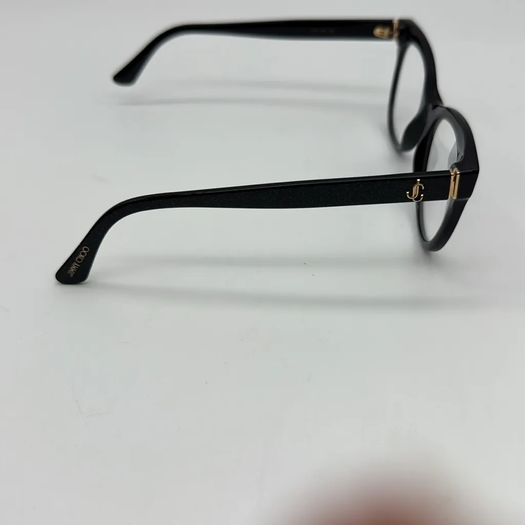 JIMMY  CHOO Made In Italy Classic Black Women's Eyeglasses - Image 6