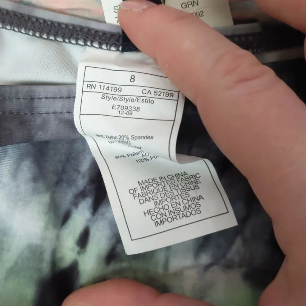 ISLAND escape tie dye bikini bottom size 8 - Image 4