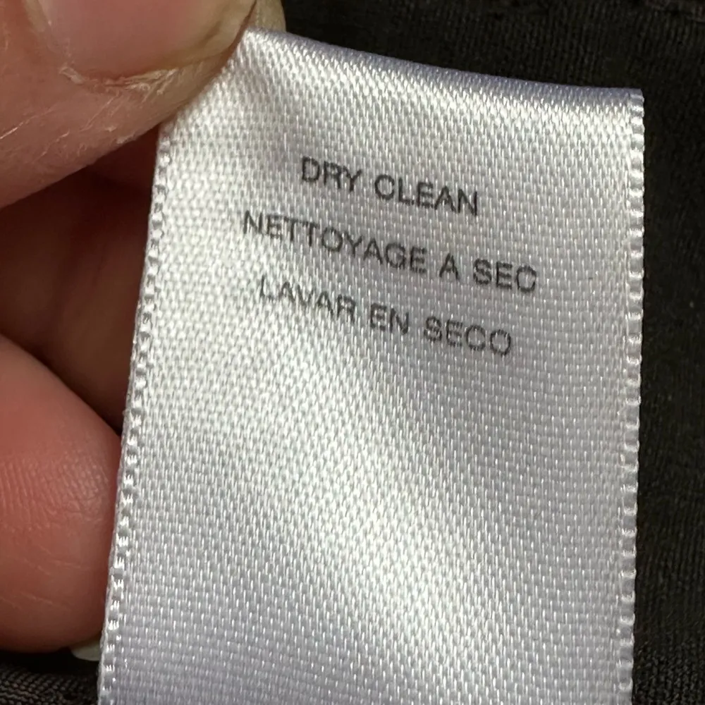 Michael Kors  Dark Brown Straight Leg Dress Pants Low Rise Back Pockets … - Image 10