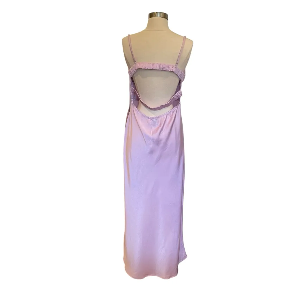 Princess Polly Lillie Midi Dress In Purple Size 10 - Image 9