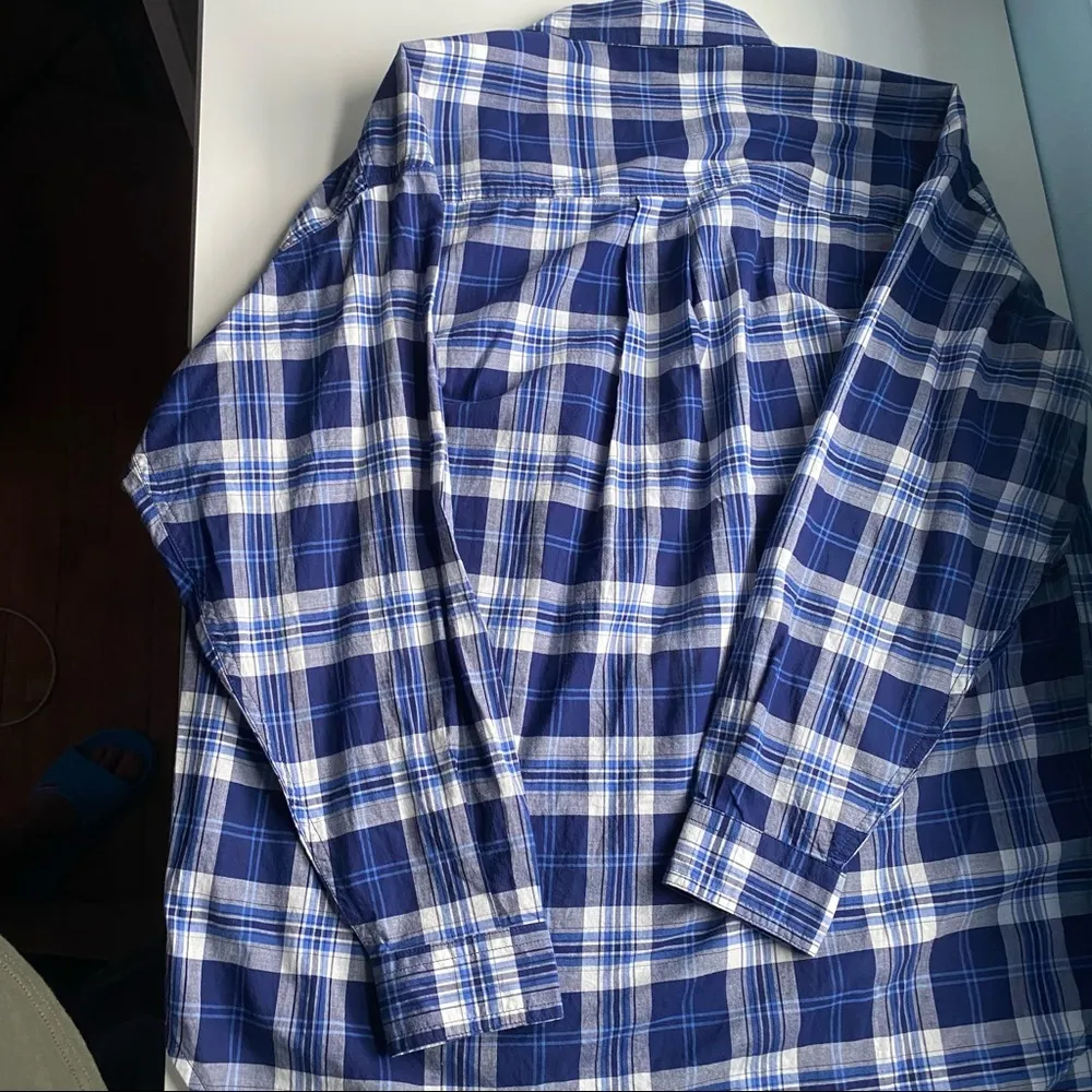 Urban outfitters blue flannel shirt - Image 9