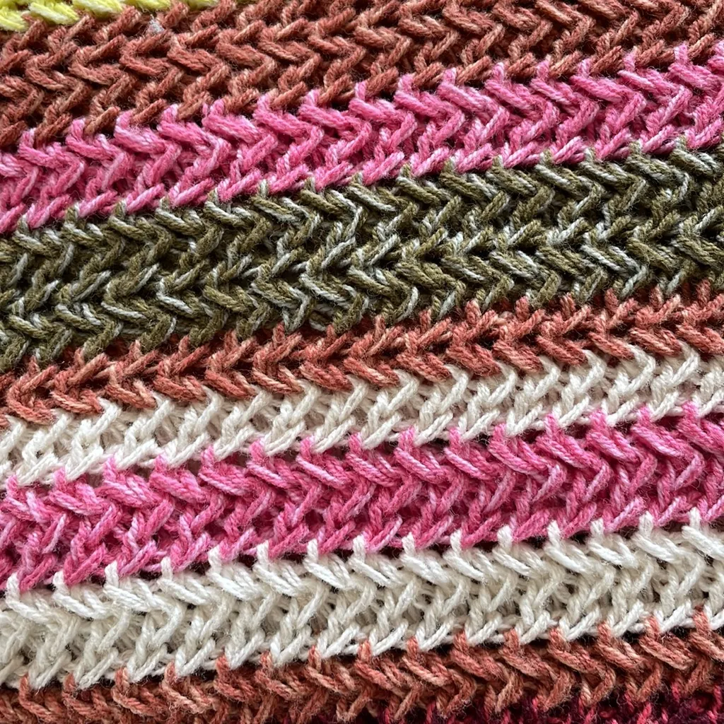 NWOT American Eagle Outfitters Multicolored Rainbows Striped Knit Sweater - Image 7