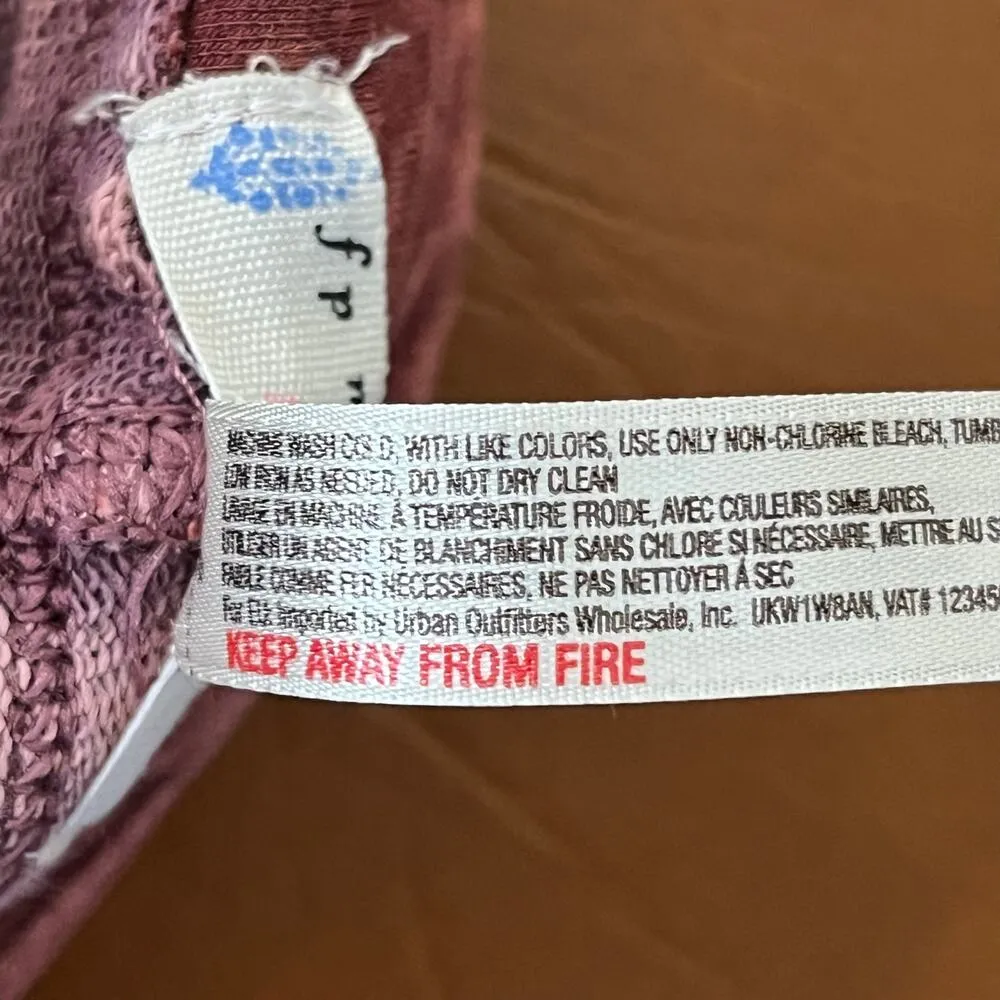 Free People Movement Kyoto Leggings Pink Colorblock Size Medium Drawstring Waist - Image 10