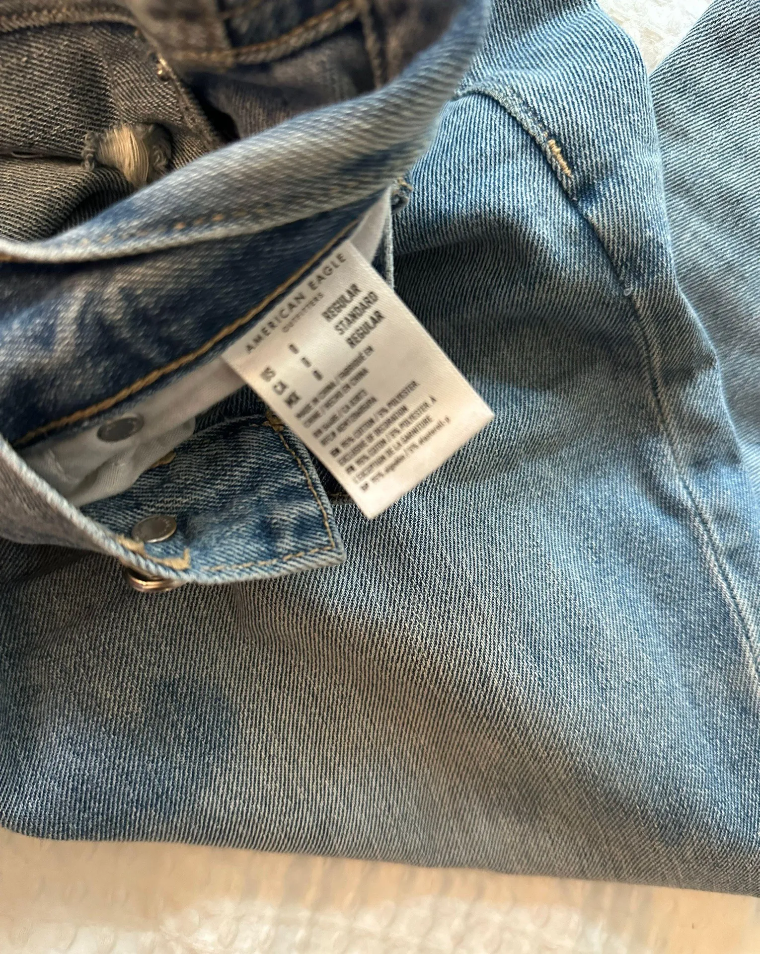 AE Denim Ripped Mom Jeans - Image 5