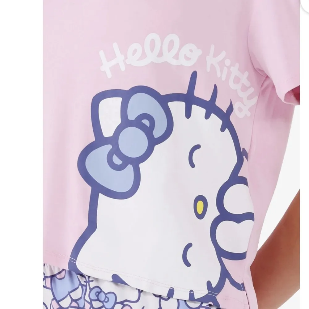 Hello Kitty  Women's Sleep Tee with Short Sleeves, - Image 10
