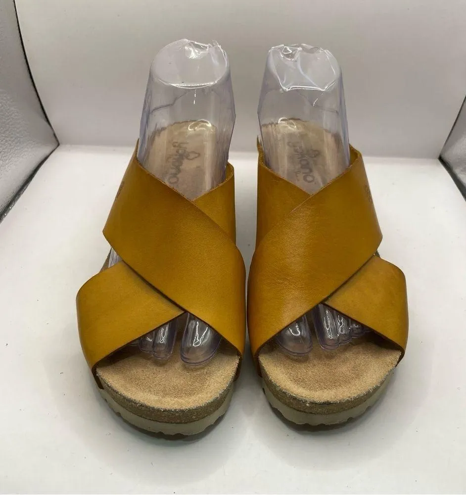 yokomo comfort sandals platform wedges women’s size 9 F4 - Image 2