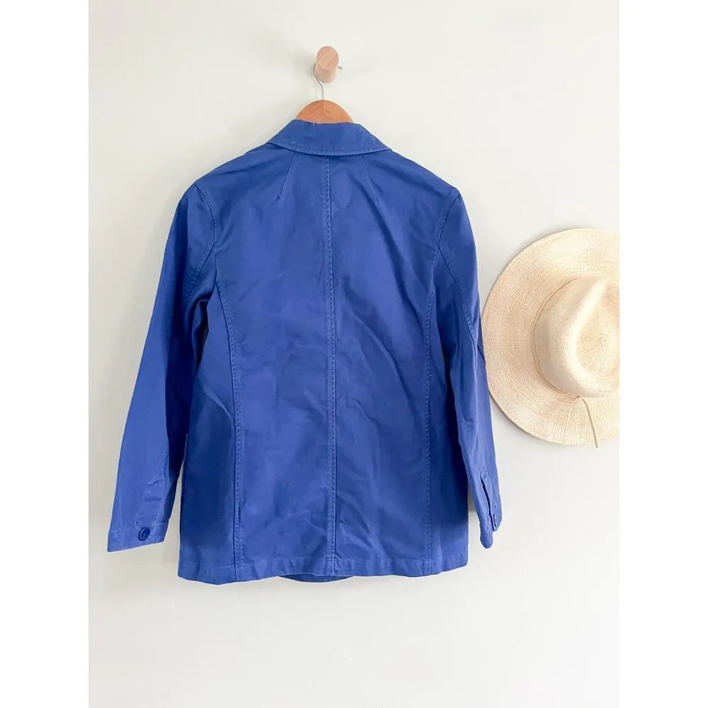 Madewell | NWT | Crossover Blazer in (Re)generative Chino in Bluestone | Sz XS - Image 8