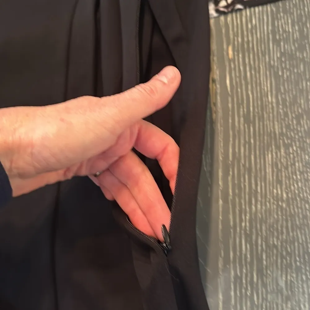 Lane Bryant black & white dress w/ abstract print top size 20 NWT - Image 6