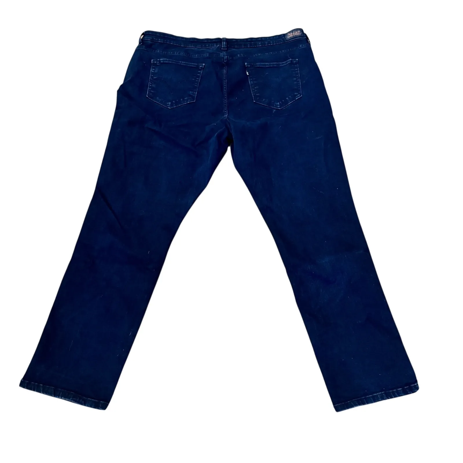 Levi's 512 Skinny‎ Jeans Dark Wash Stretch Denim Classic Style Size 24 - Image 6