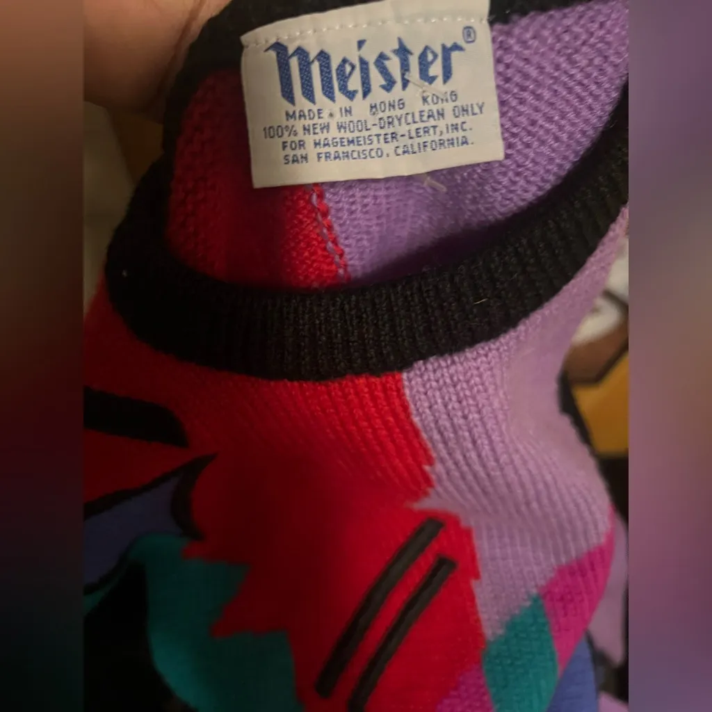 Vintage Y2K sweaters 90s 80s punk artsy grunge S Multiple - Image 4